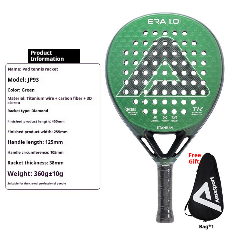 Cage Style Carbon Fiber Tennis Racket