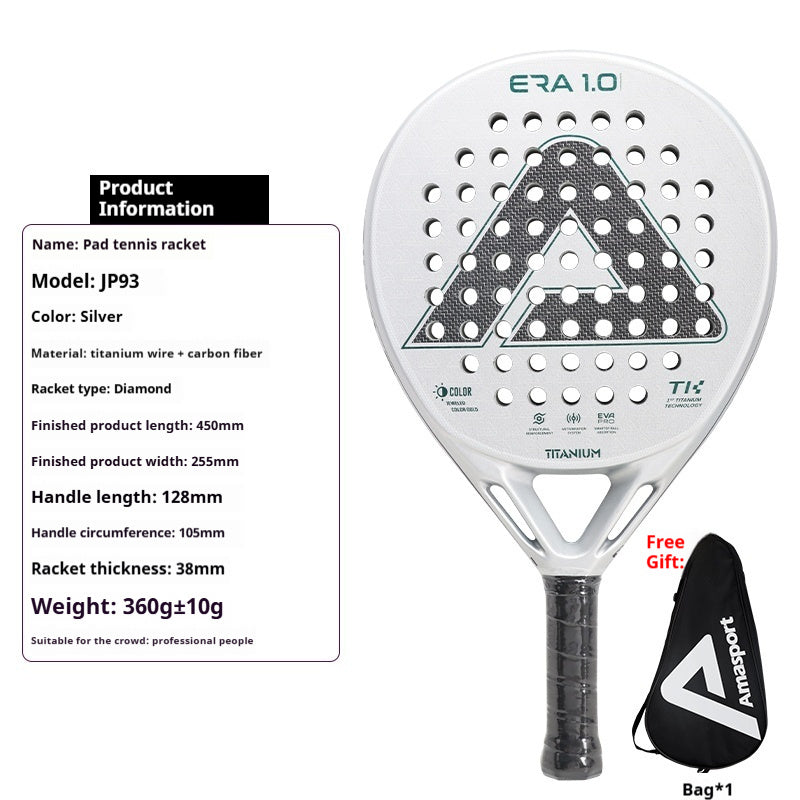 Cage Style Carbon Fiber Tennis Racket