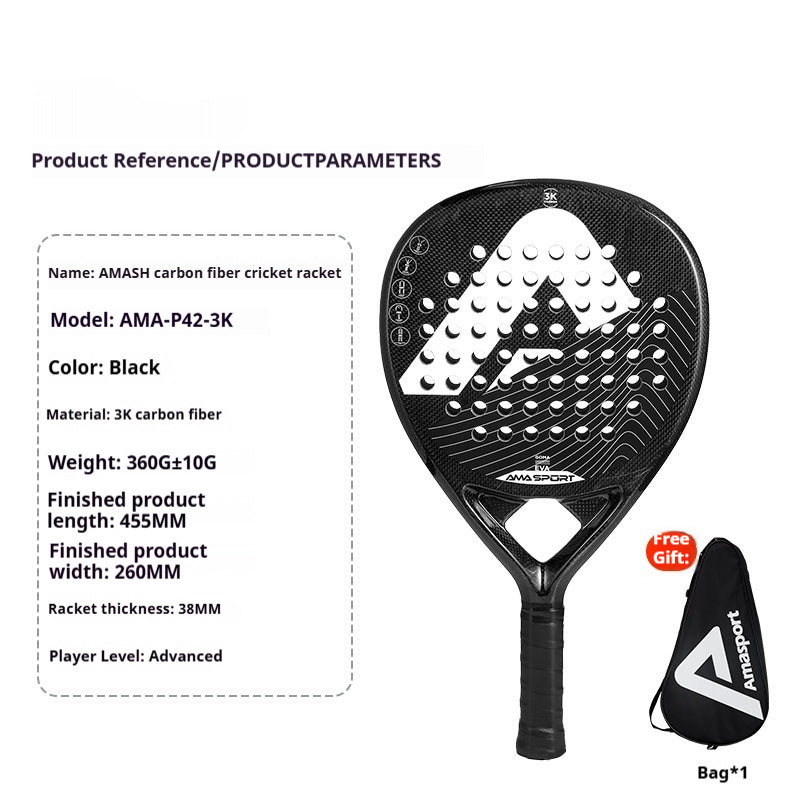 Cage Style Carbon Fiber Tennis Racket