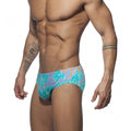 Men's Swimming Trunks Printed Low-waisted Swimming Trunks