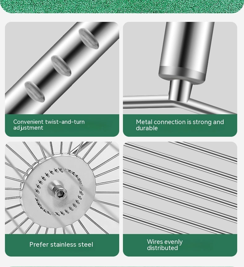 Stainless Steel Roller Tennis Ball Picker Ball Picker Adjustable