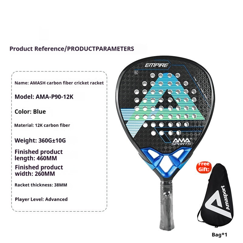 Cage Style Carbon Fiber Tennis Racket