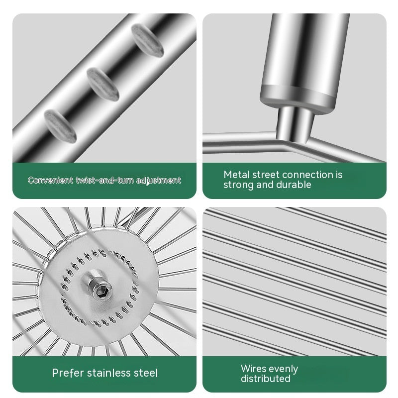 Stainless Steel Roller Tennis Ball Picker Ball Picker Adjustable