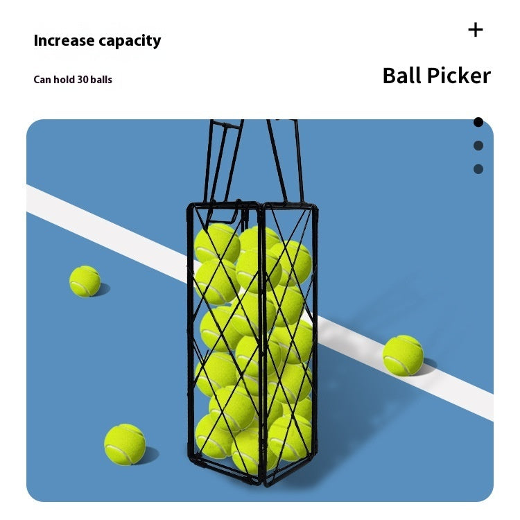 Professional Ball Player Tennis Ball Picker