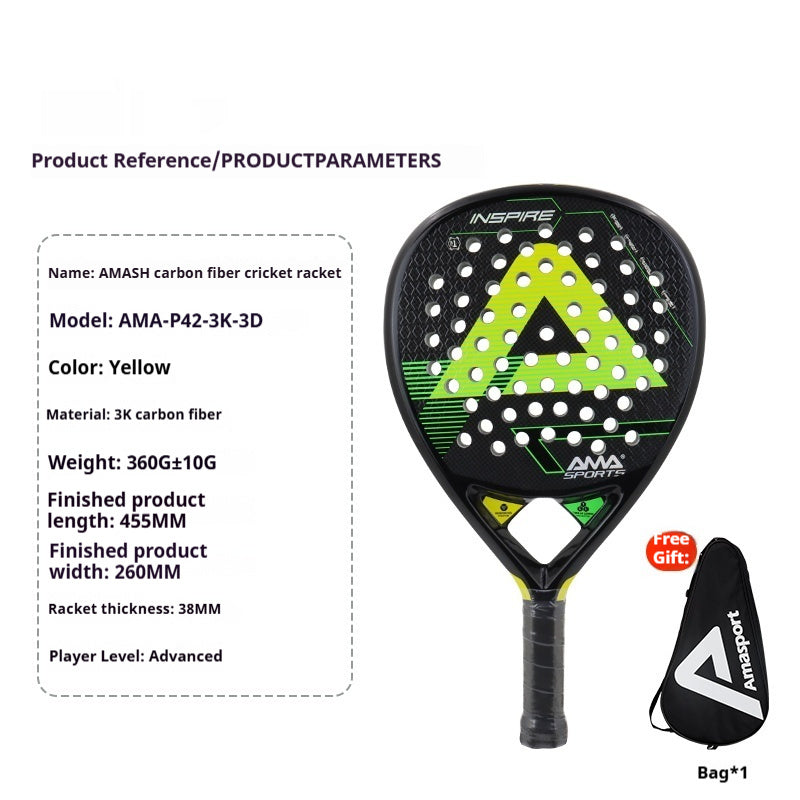 Cage Style Carbon Fiber Tennis Racket