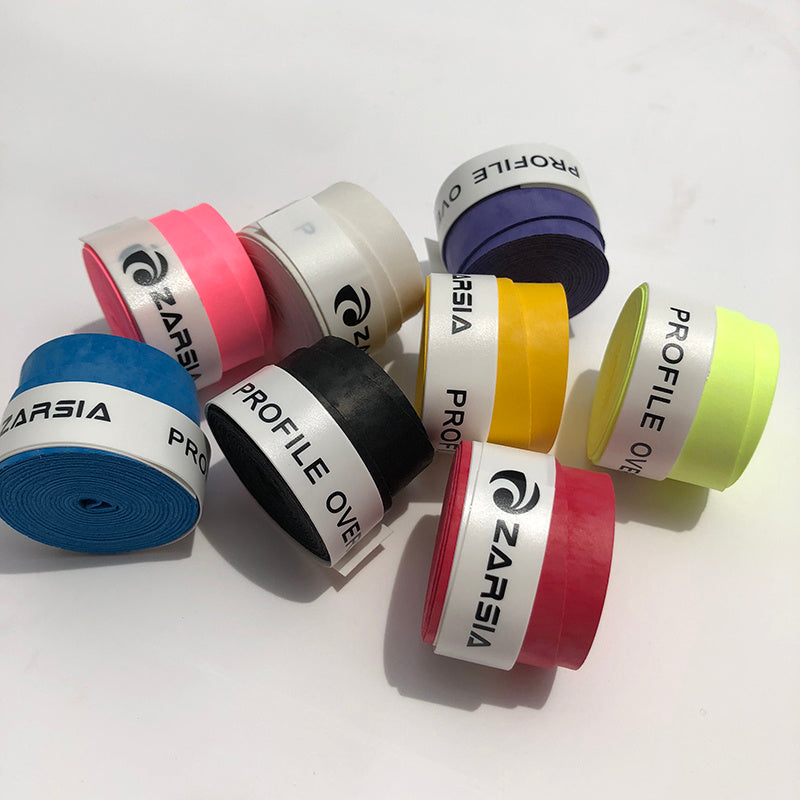 Special sweat absorbing belt for tennis racket