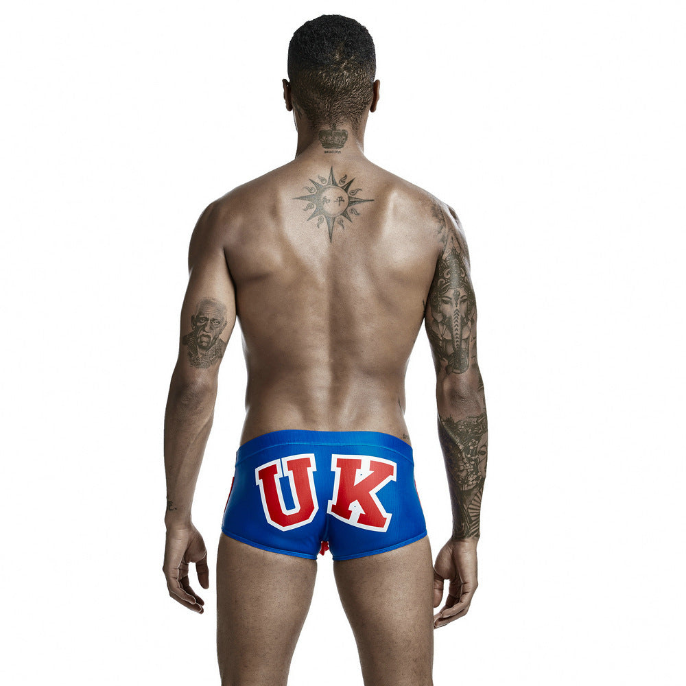 Men's Swimming Trunks Cross-border Men's Swimming Trunks Flag Swimming Trunks Men